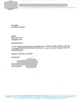 Carta de solicitud de Certificado EUR-1